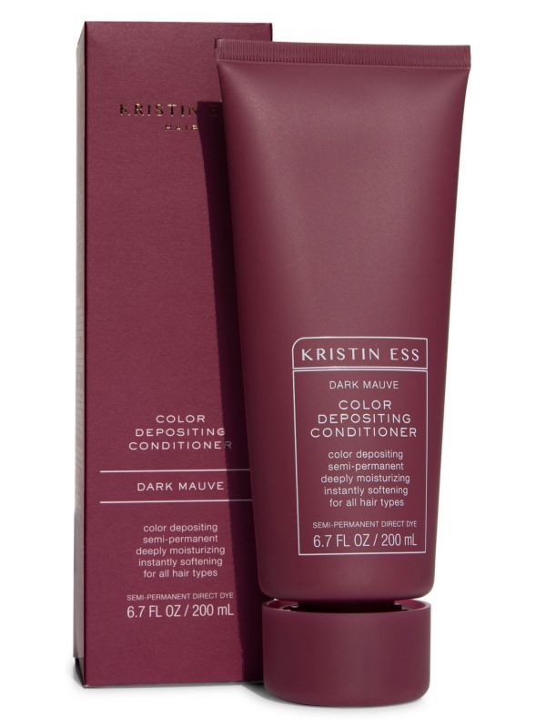 Kristin Ess Dark Mauve Color Depositing Conditioner