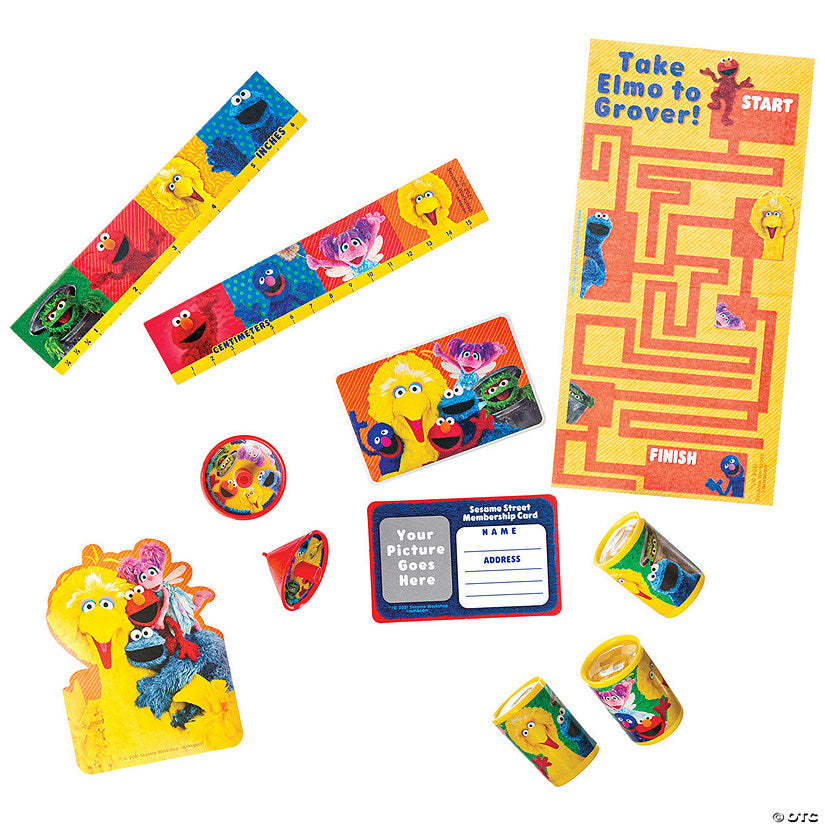 Sesame Street 48pc Party Favors