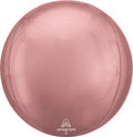 Rose Gold Orbz® 16" Matte Foil Balloon