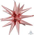 35" Magic Star Large Foil Balloon-Rose Gold