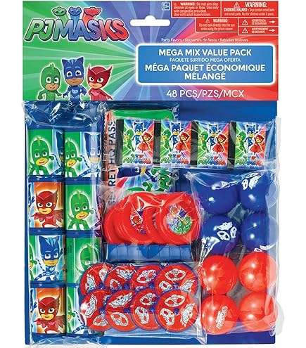Pj Mask Mega Mix Value Favor Pack