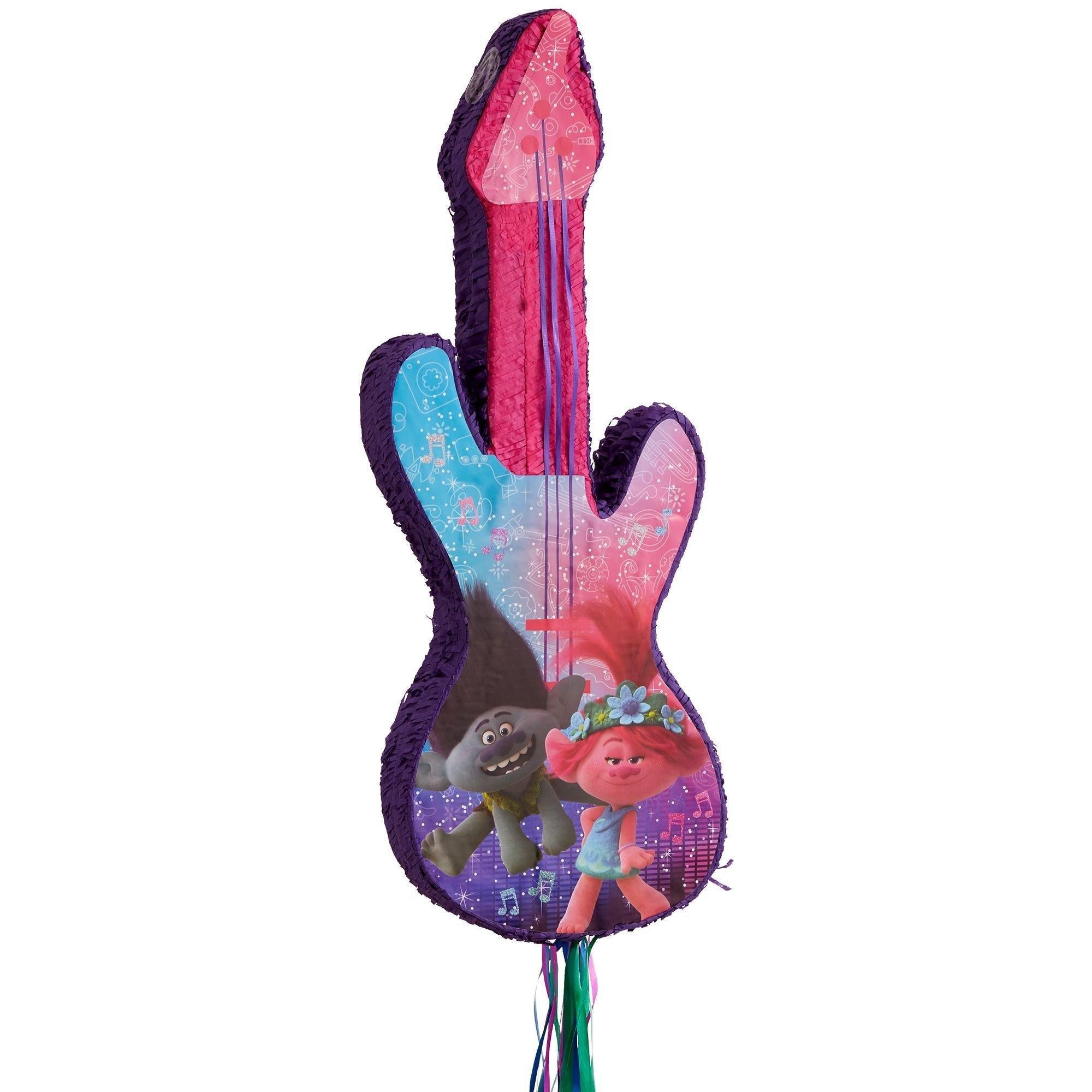 Trolls World Tour Guitar Pull-String Piñata