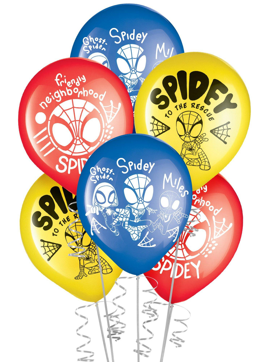 Marvel Spidey Latex Party Balloons
