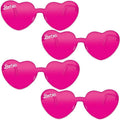 Barbie Dream Party Heart-Shaped Frameless Glasses Multipack