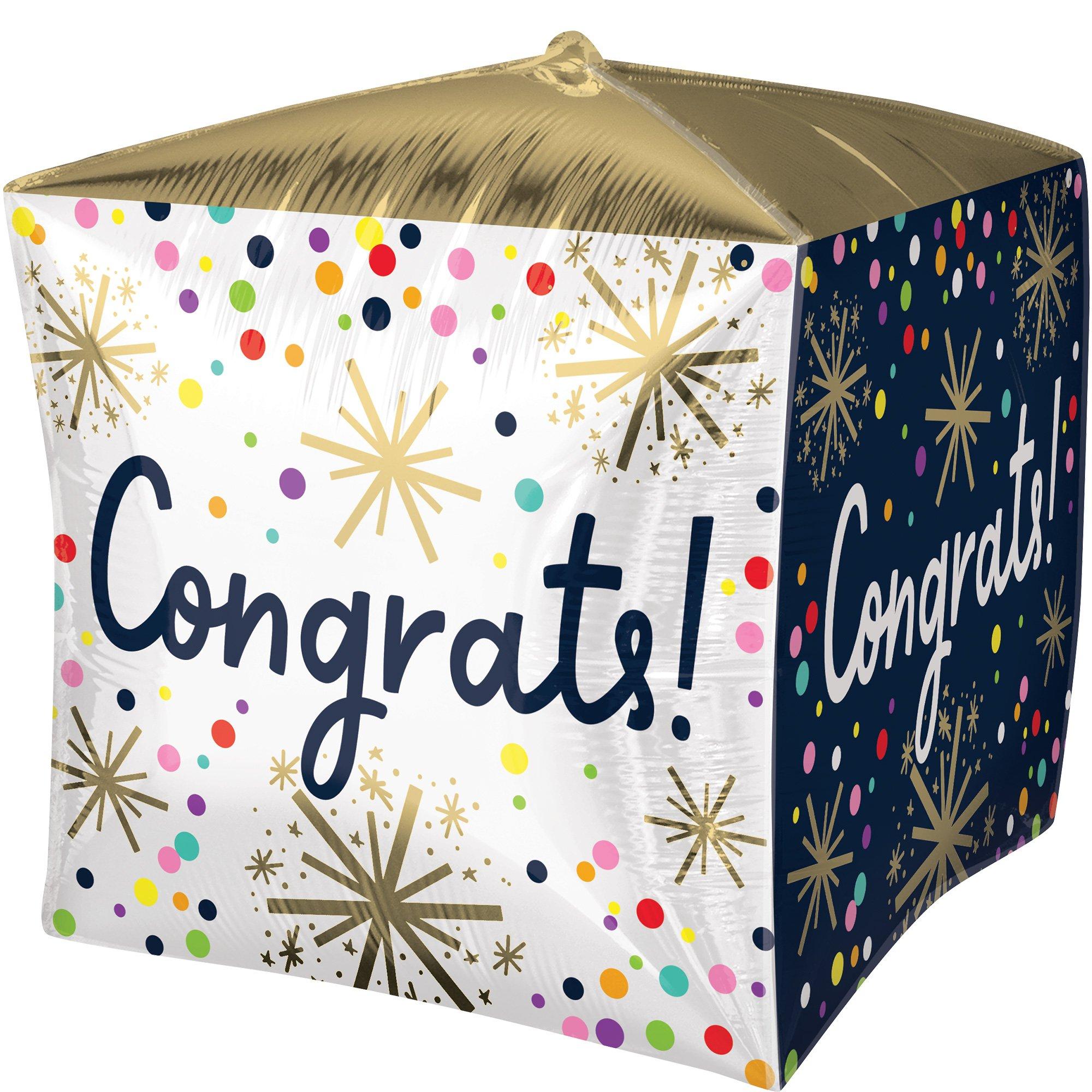 Anagram Congrats Cubez Balloon
