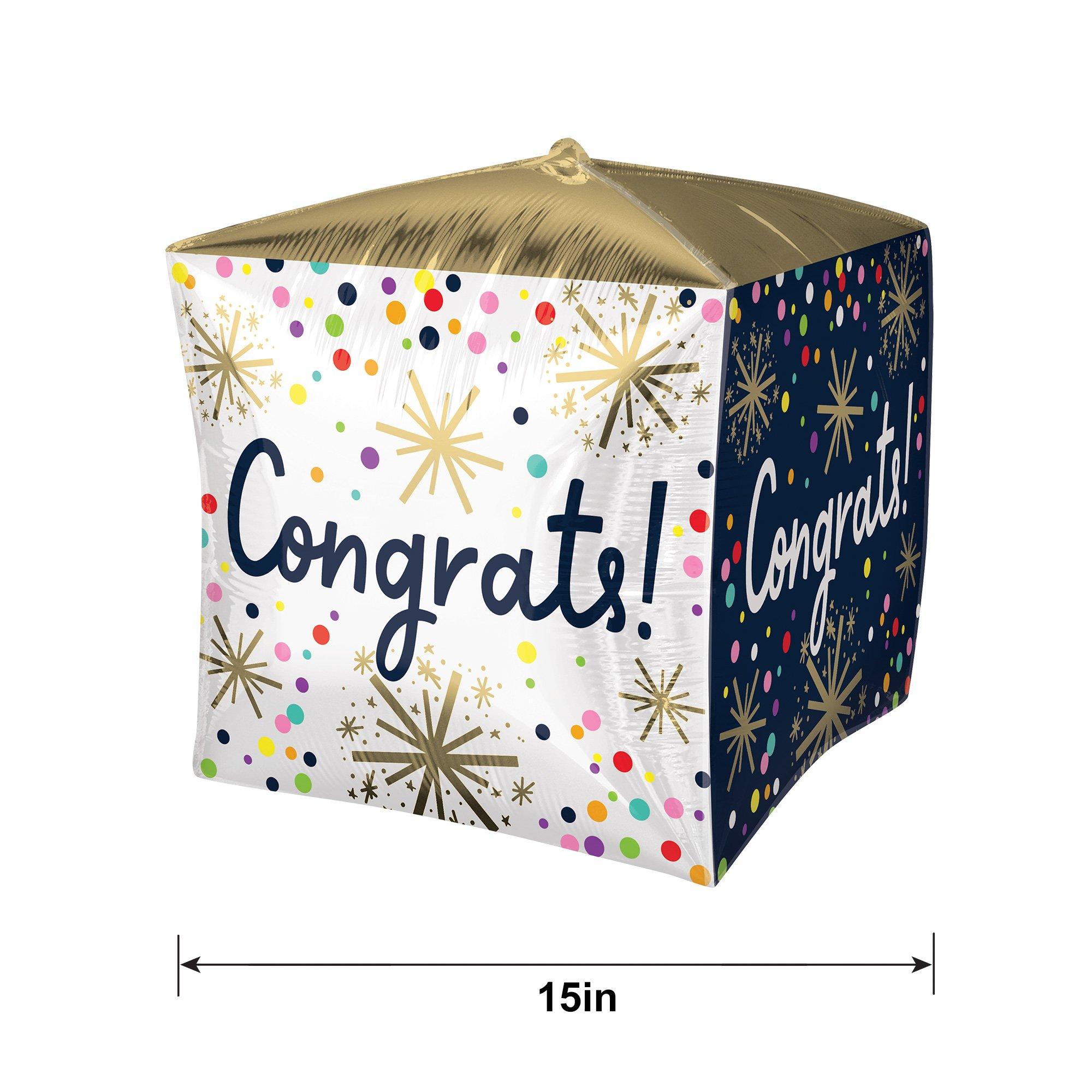 Anagram Congrats Cubez Balloon