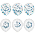 Disney Frozen II Latex Confetti Balloons | Girls Birthday Party Decorations~6ct.