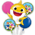 Babyshark Balloon Bouquet 5pcs