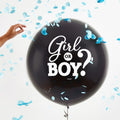 It's a Boy Gender Reveal Balloon with Blue Confetti, 24in