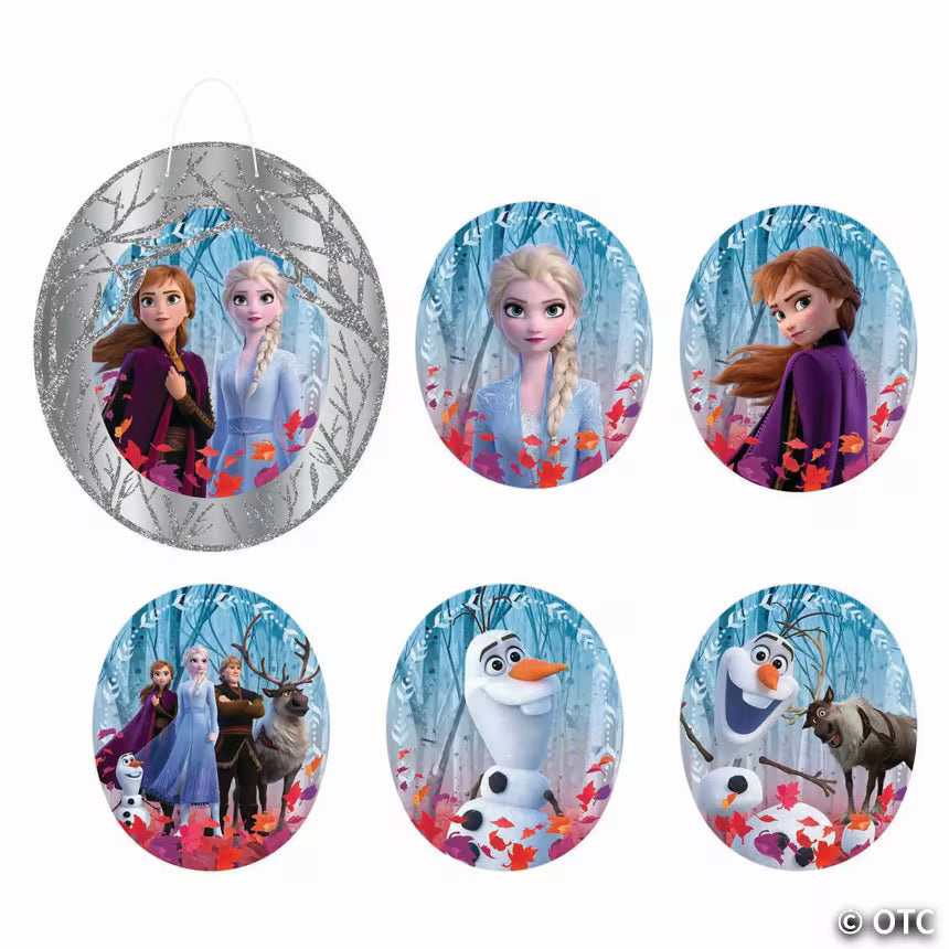 Frozen 2 Glitter Wall Frame Decoration Kit