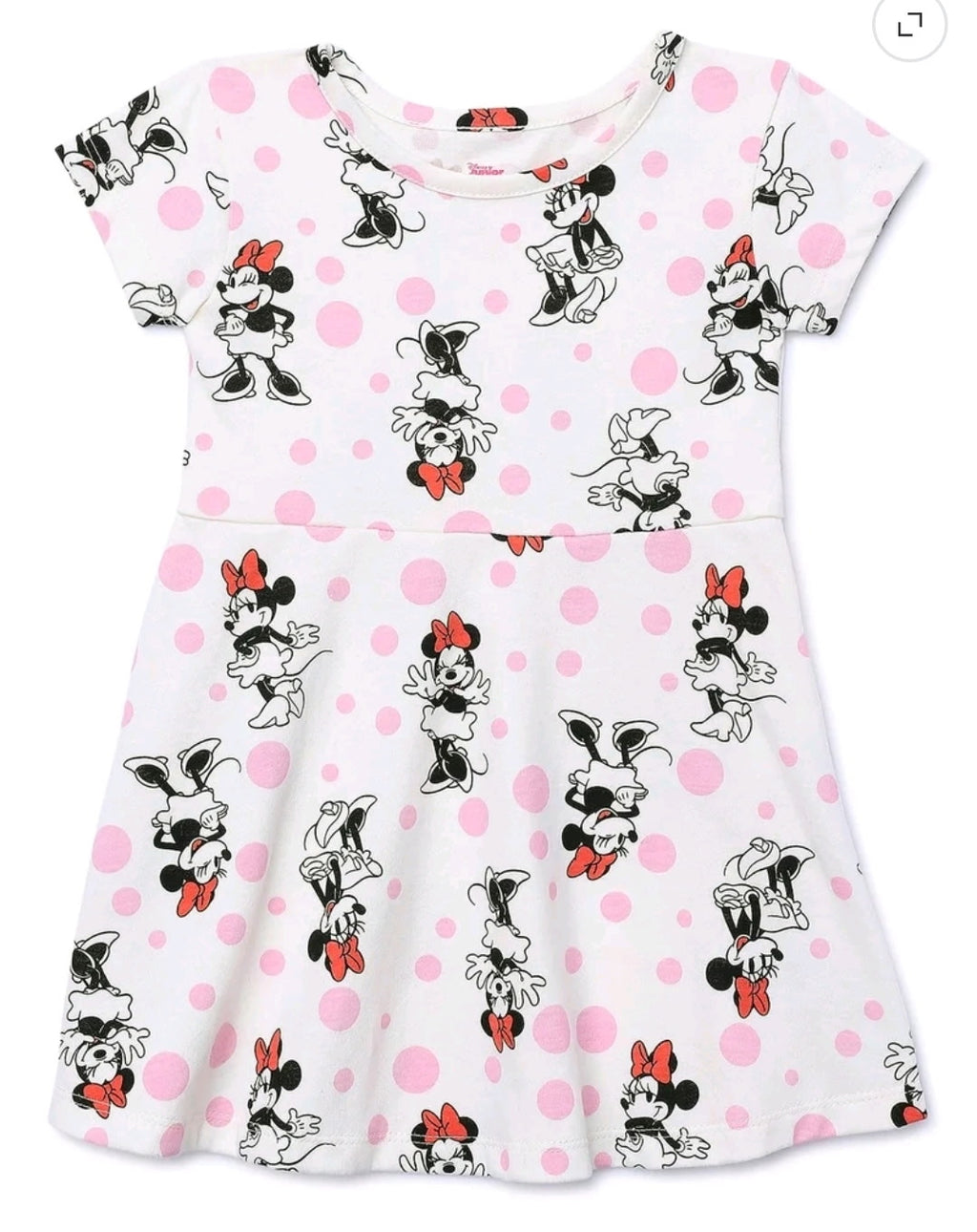 Minnie Mouse Toddler Print Skater Dress
