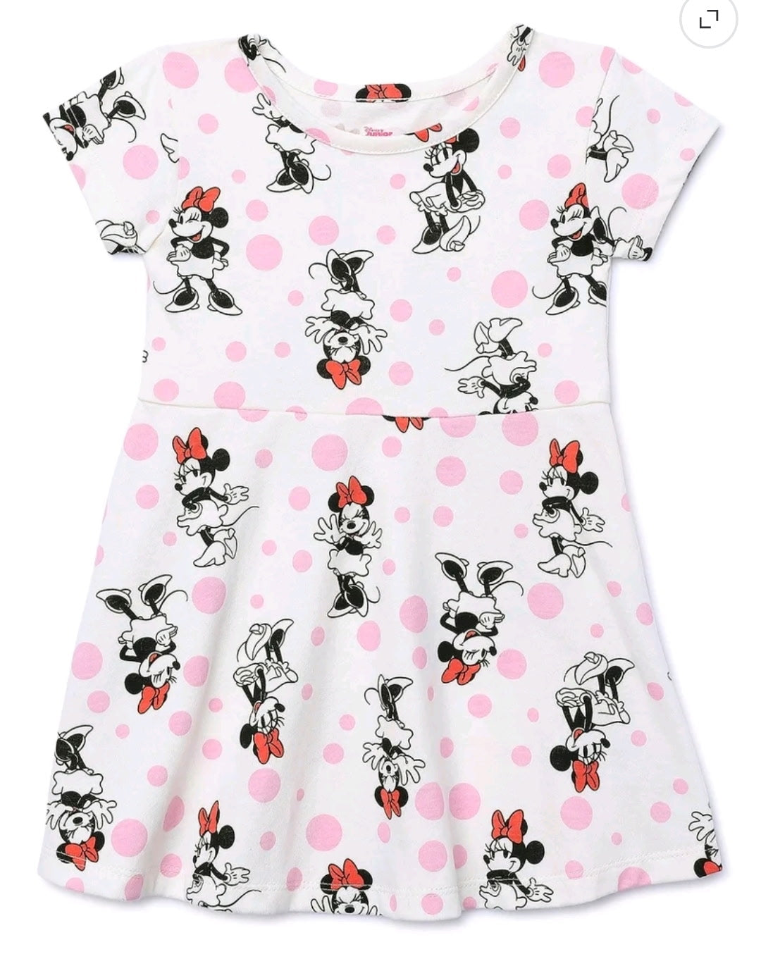 Minnie Mouse Toddler Print Skater Dress