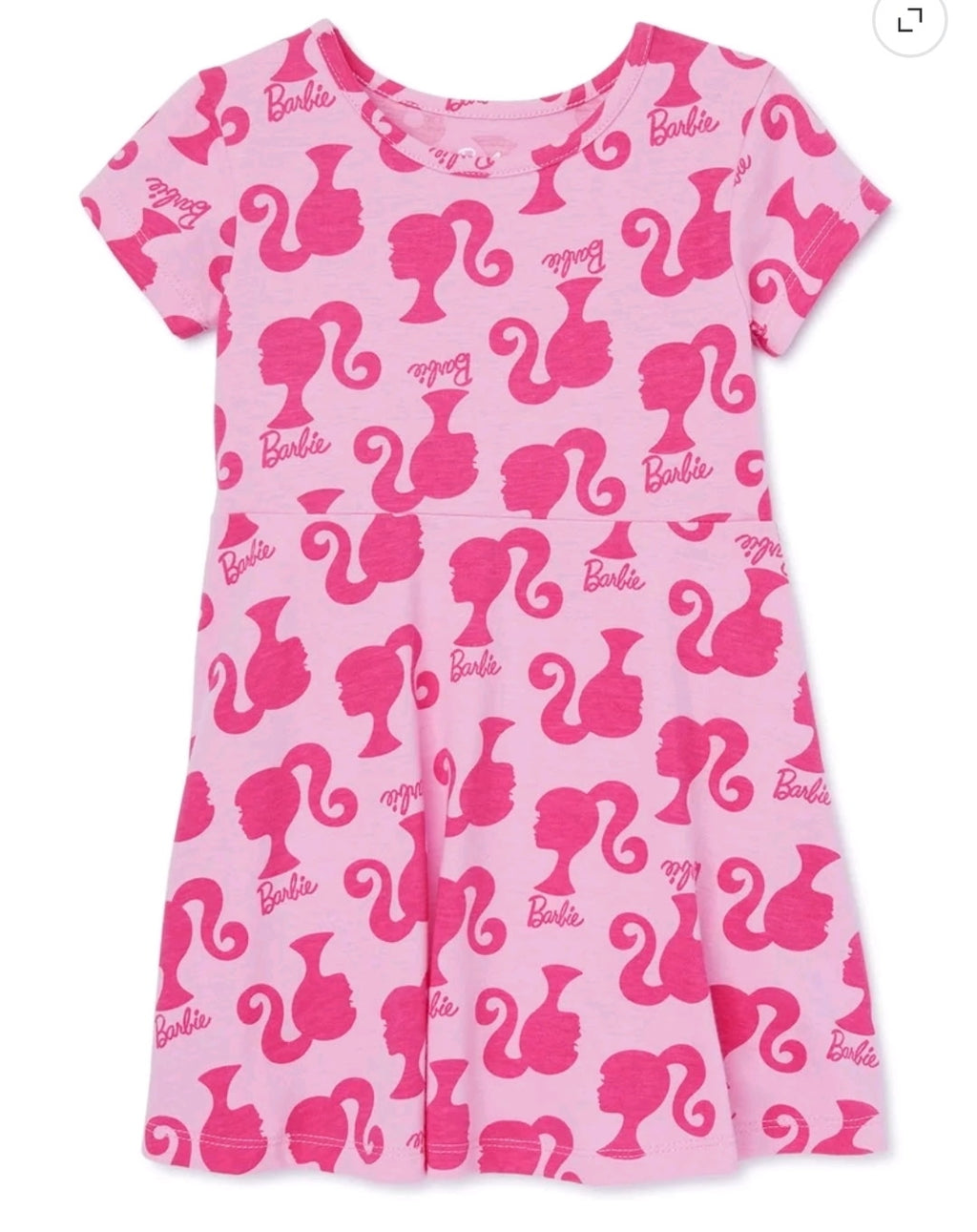 Barbie Toddler Print Skater Dress