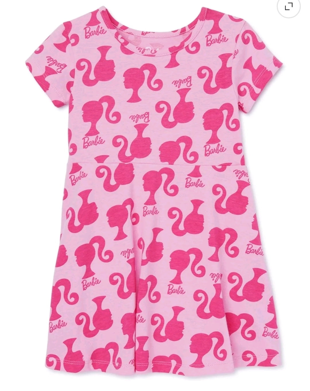 Barbie Toddler Print Skater Dress