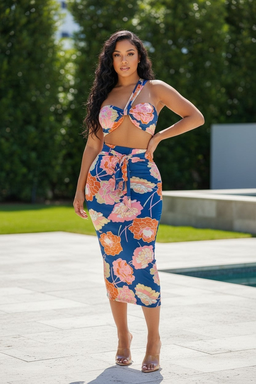 Siyana Two-piece Skirt Set