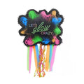 Let's Glow Crazy Neon Splash Party Pinata