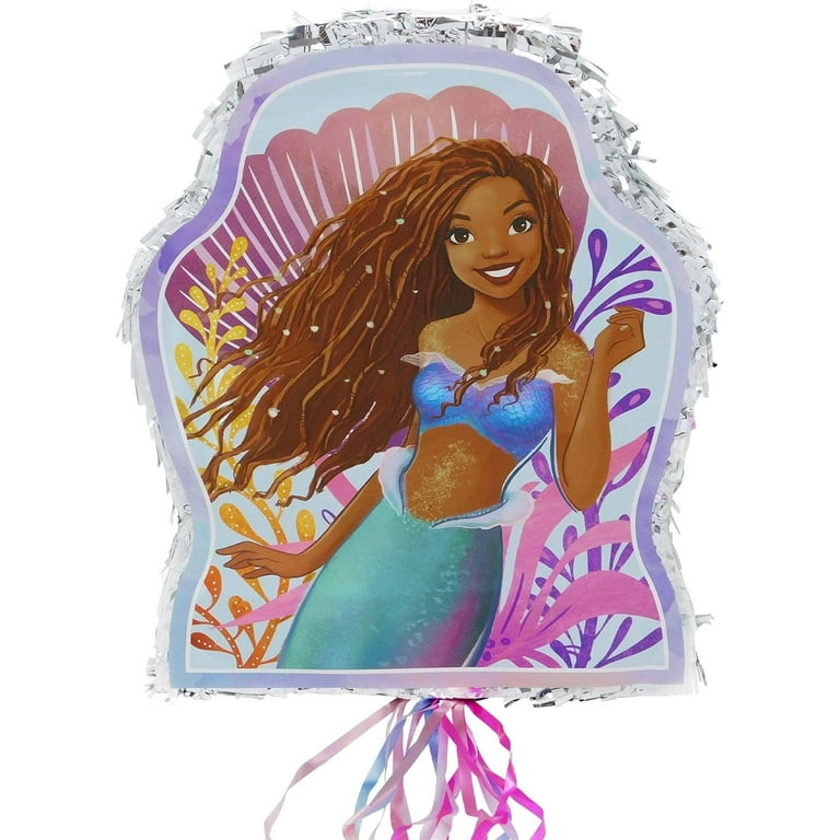 The Little Mermaid Decorative Pull String Pinata