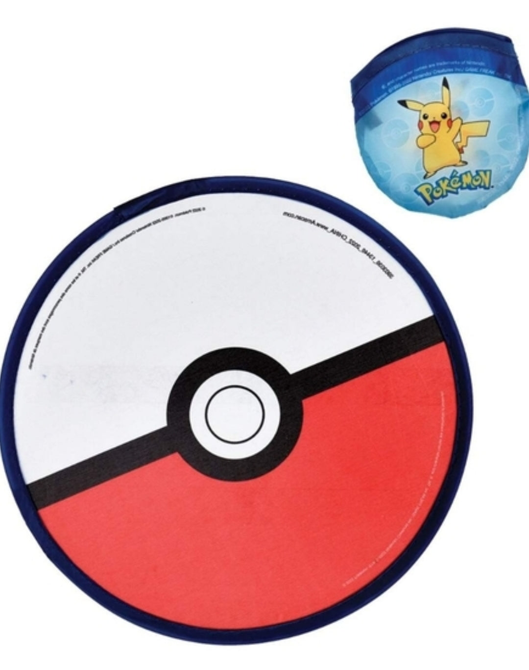 Pokémon Pikachu Flying Disc Toy, Blue, 4-pk