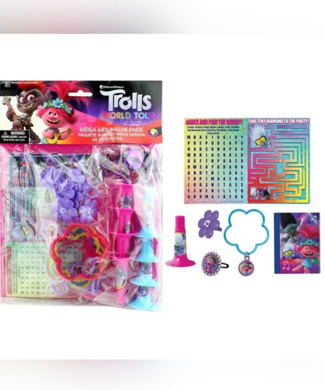 Trolls World Tour Mega Mix Favor Pack