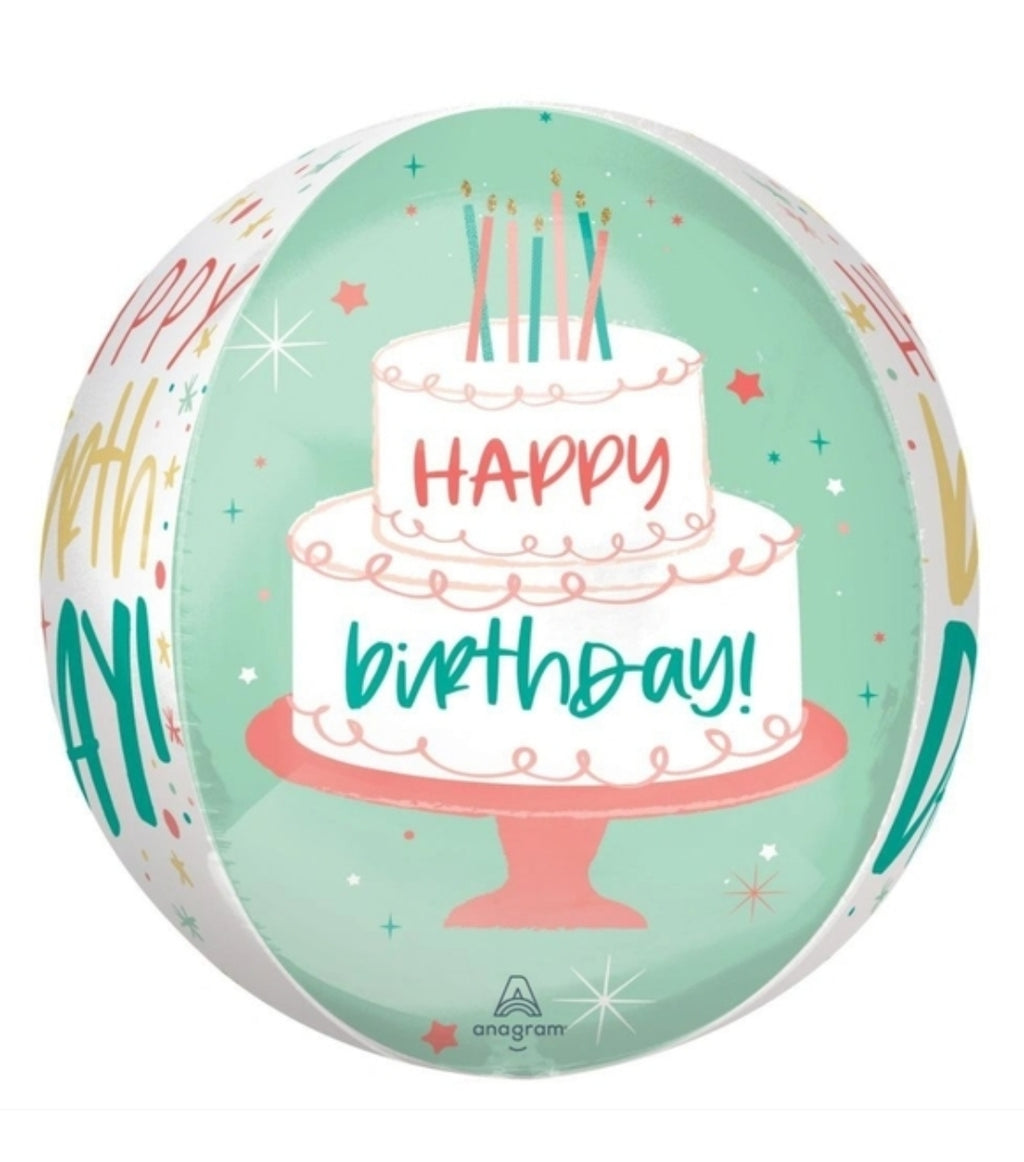 Happy Birthday Balloon - Multicolor