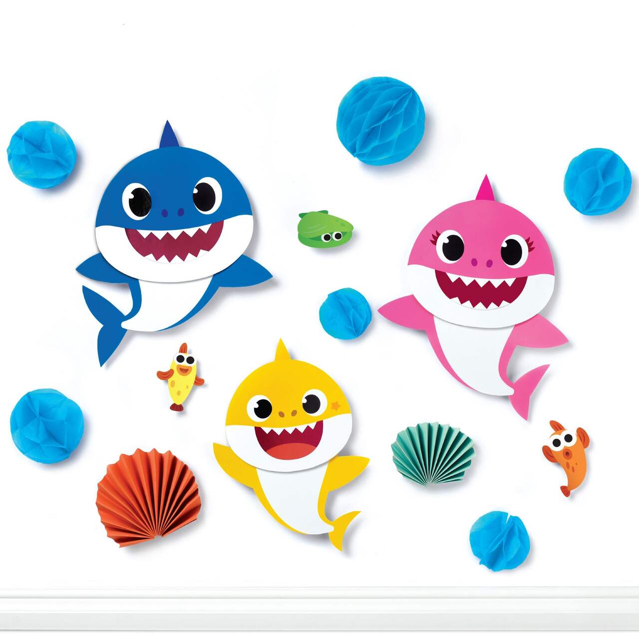 Nickelodeon Baby Shark Wall Decals Set