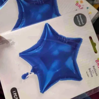 Brava Standard 18" Royal Blue Star Balloon