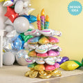 Stackerz™ Birthday Cake Foil Balloon, 46in