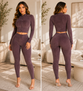 Amal Two-piece Set-Brown