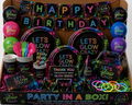 Let's Glow Crazy Neon Party In A Box!