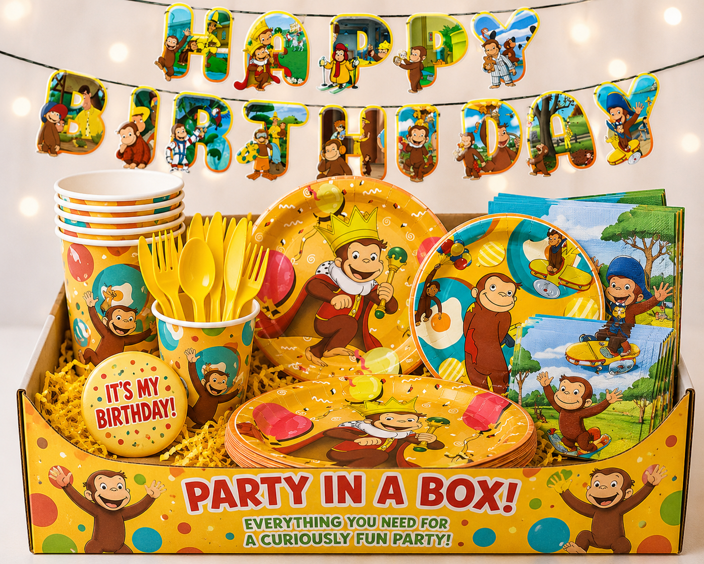 Curious George Party in a Box!