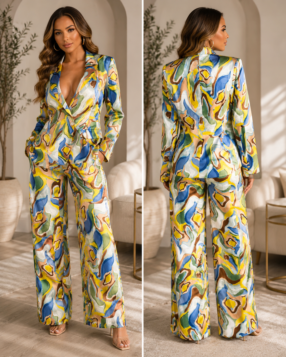 Kelly Two-piece Suit Set