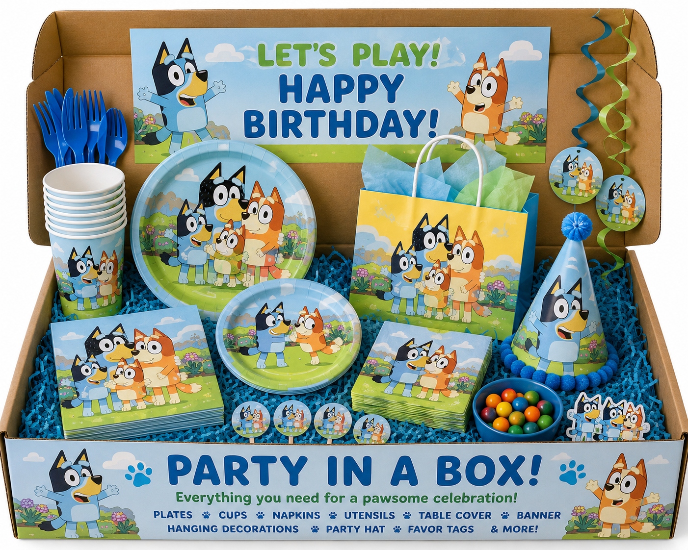 Bluey Party In A Box!