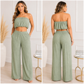 Margot Two-piece Set- Olive