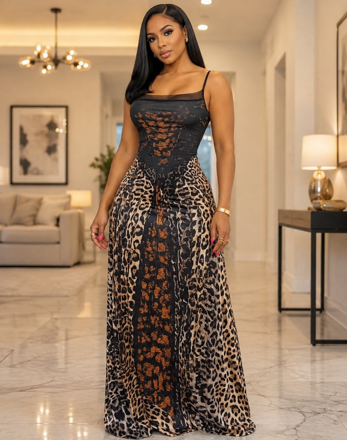 Star Maxi Dress