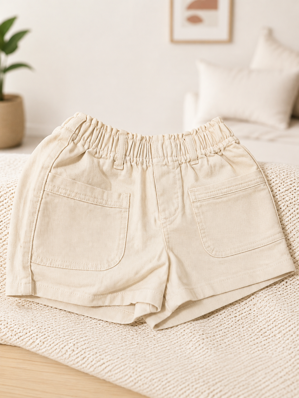 Easy-peasy girls denim shorts