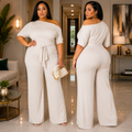 Freya Jumpsuit-Cream