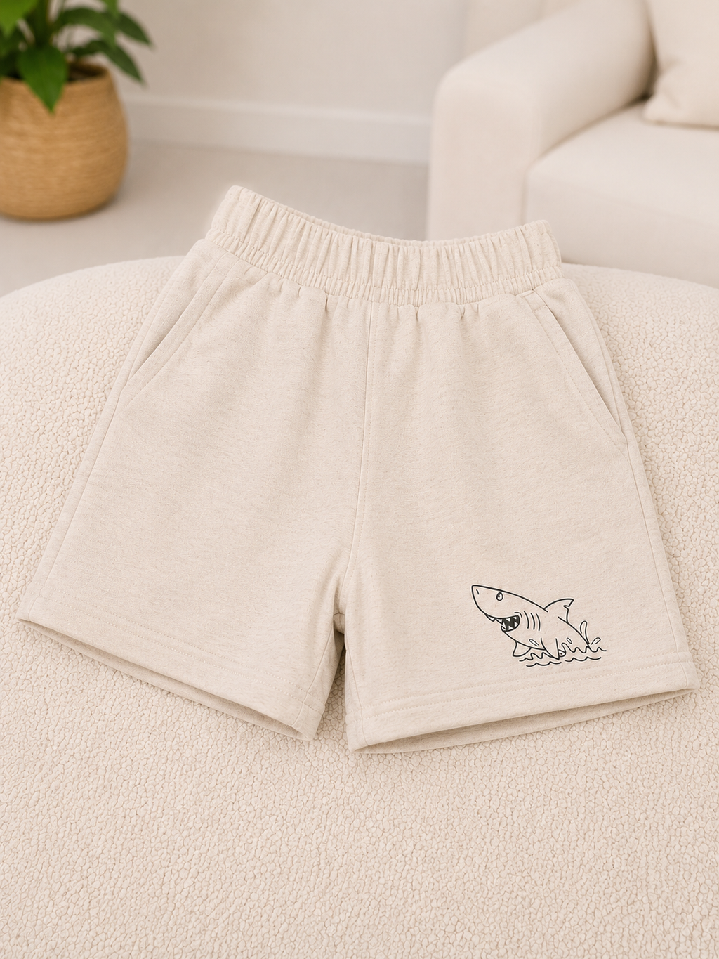 Garanimal graphic french terry short