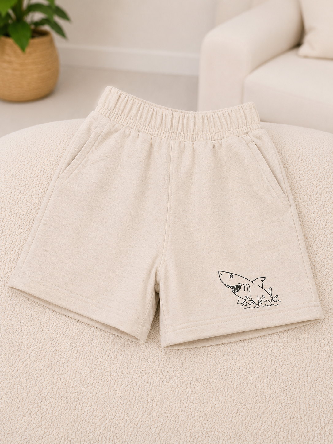 Garanimal graphic french terry short