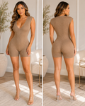 Sydney Romper-Taupe