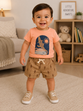 Carter's child of mine "Little Explorer" Three-piece Short Set