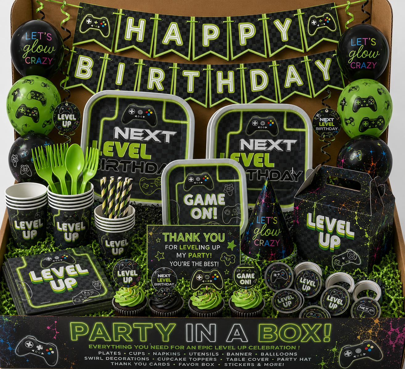 Game On Party in a Box!