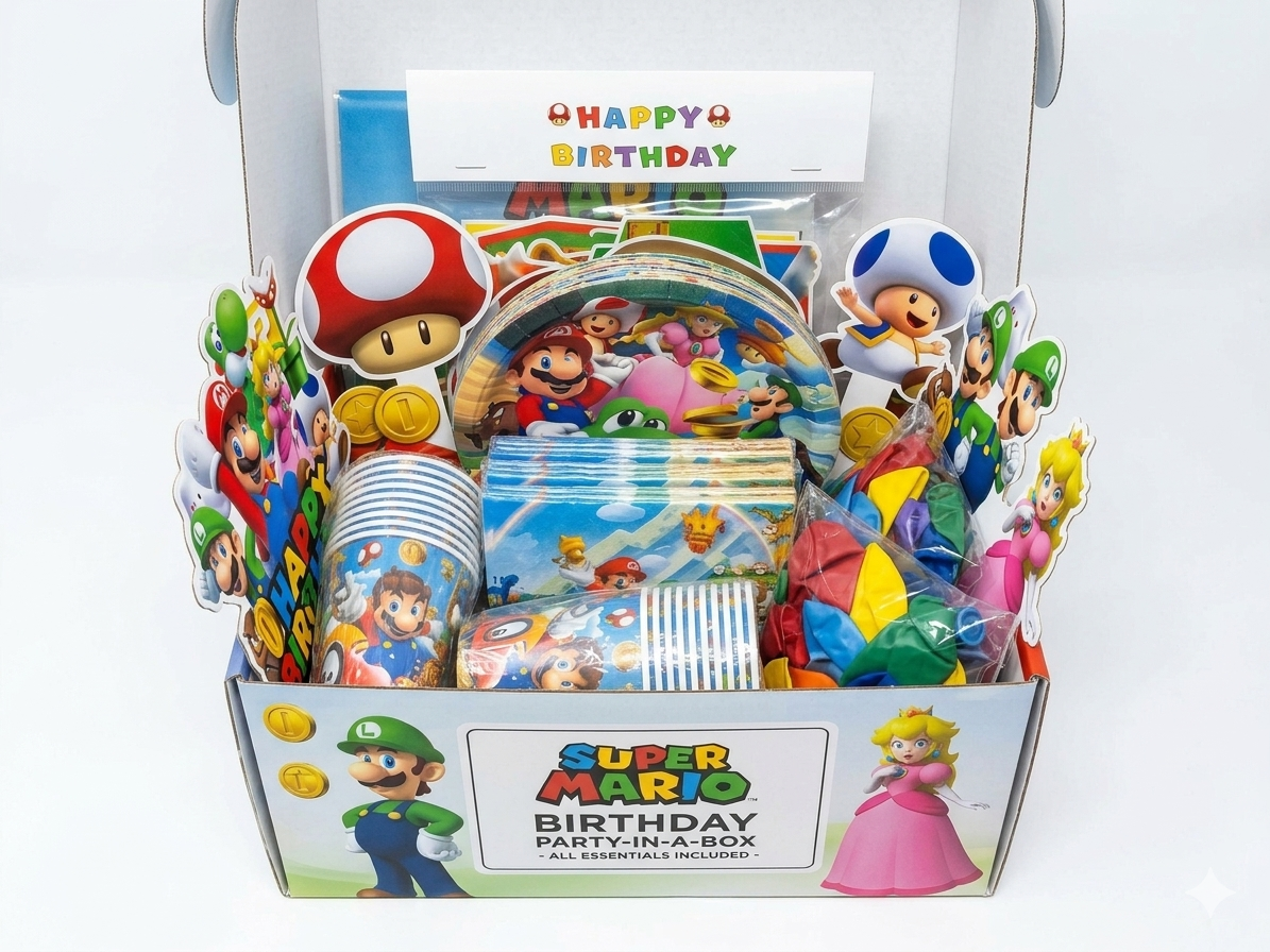 Mario kart party in a box!