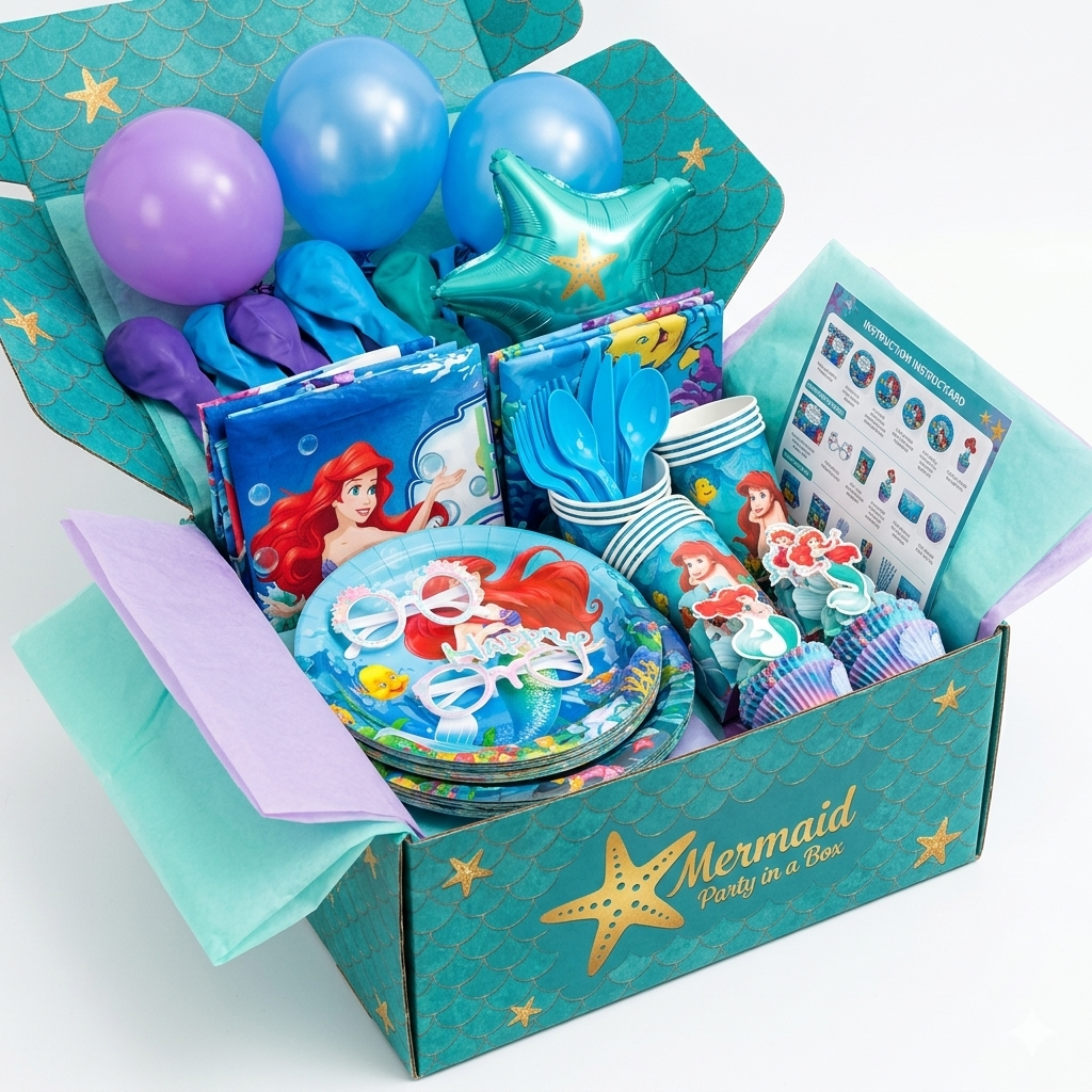 Little Mermaid Party in a Box