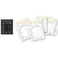 Amscan  Old Wives Tale Game, Blue/Pink, 25-pk, for Gender Reveal