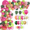 Ouddy Party 146Pcs Tropical Balloons Garland Arch Kit