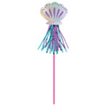 Mermaid Shell Wand with Tassels
