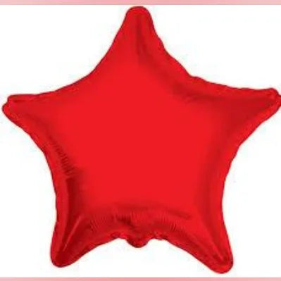 Anagram Vibrant Red Star 19"